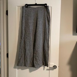 Grey Linen Pants
